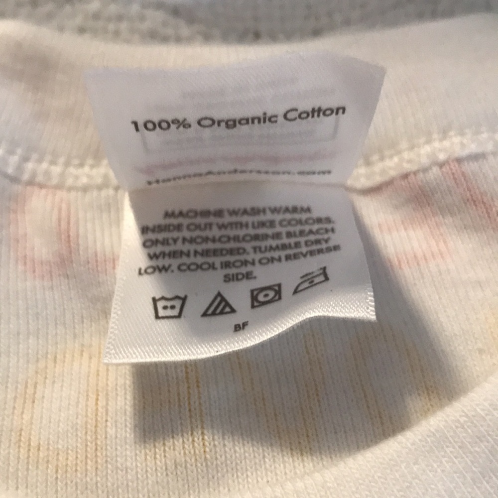 NWOT - Organic Cotton Hanna Andersson Rainbow Loved Jammies - Picture 3 of 3